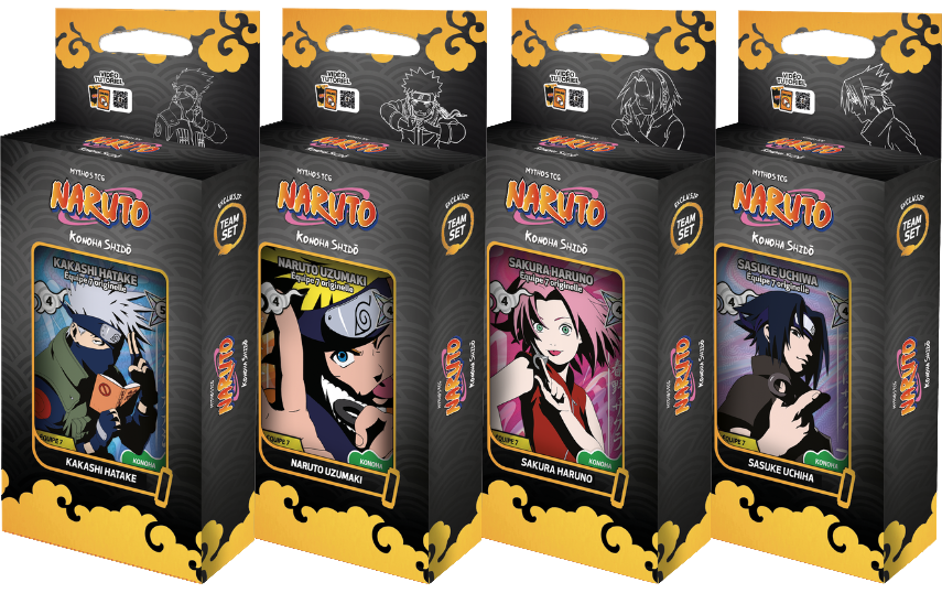 Naruto Mythos TCG - Team Set Bundle (Set 1 - 2nd Edition) Pre-Order