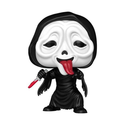 #2035 Ghost Face Tongue In Cheek