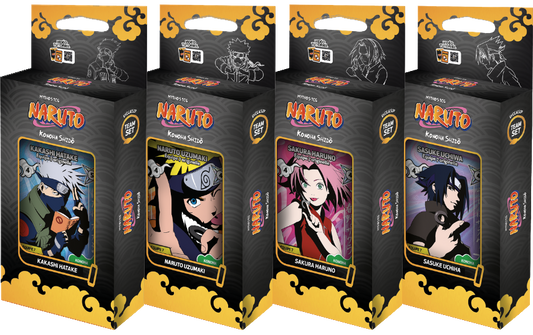 Naruto Mythos - Team Set Bundle (Set 1 - 2nd Edition) Pre-Order