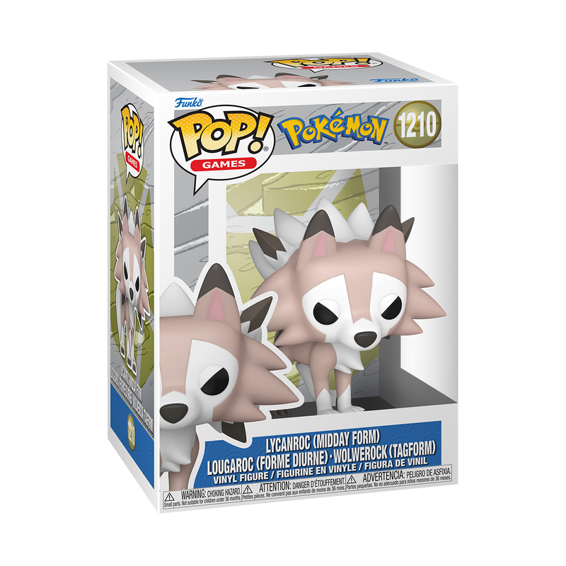 #1210 Lycanroc (Midday Form)
