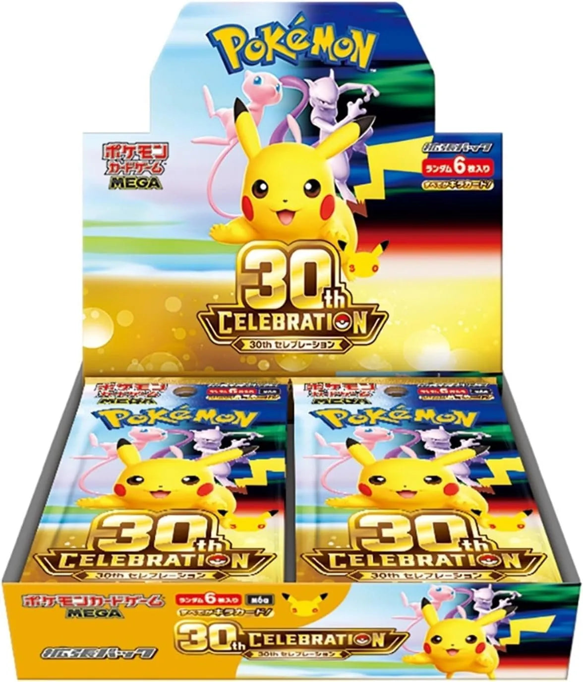Pokémon 30th Celebration M6a (Chinese) Case of 12 Booster Boxes [Pre-Order]