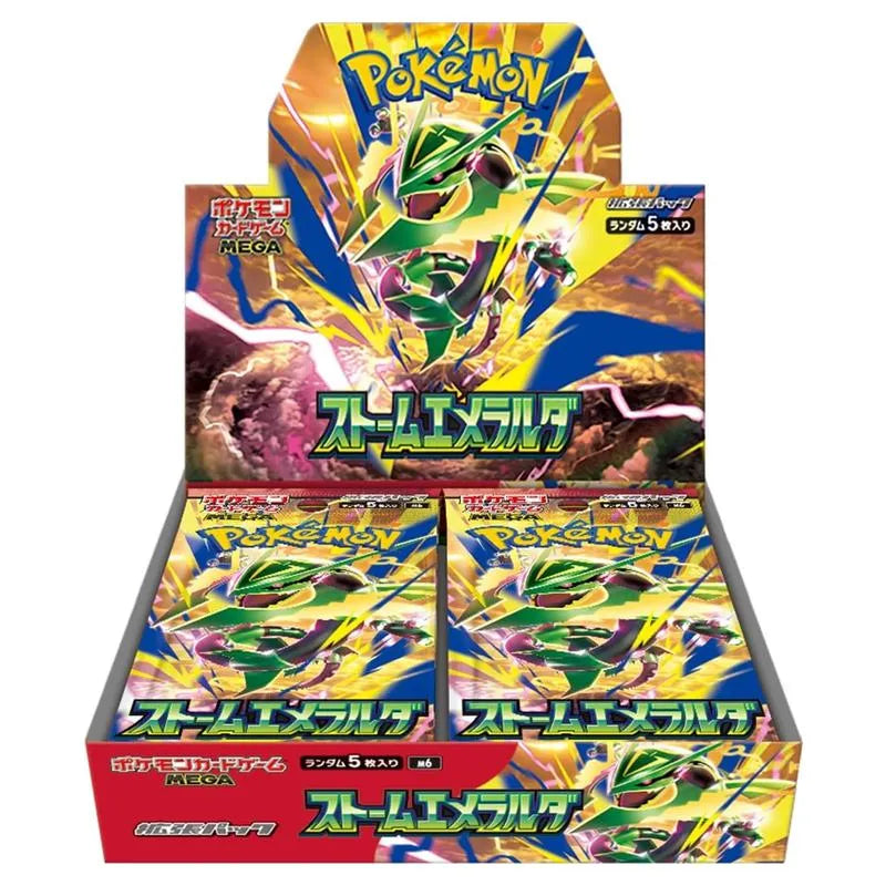 Pokemon - Mega Evolution - Storm Emeralda - Japanese Booster Box [Pre-Order]