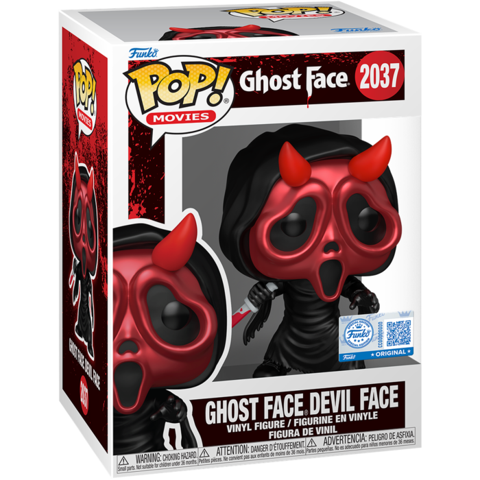#2037 Ghost Face Devil Mask