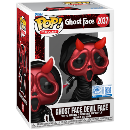 #2037 Ghost Face Devil Mask