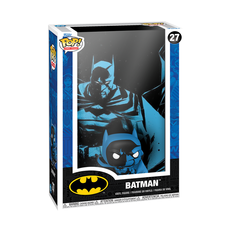 #27 Comic Cover Batmam (Black & Blue)