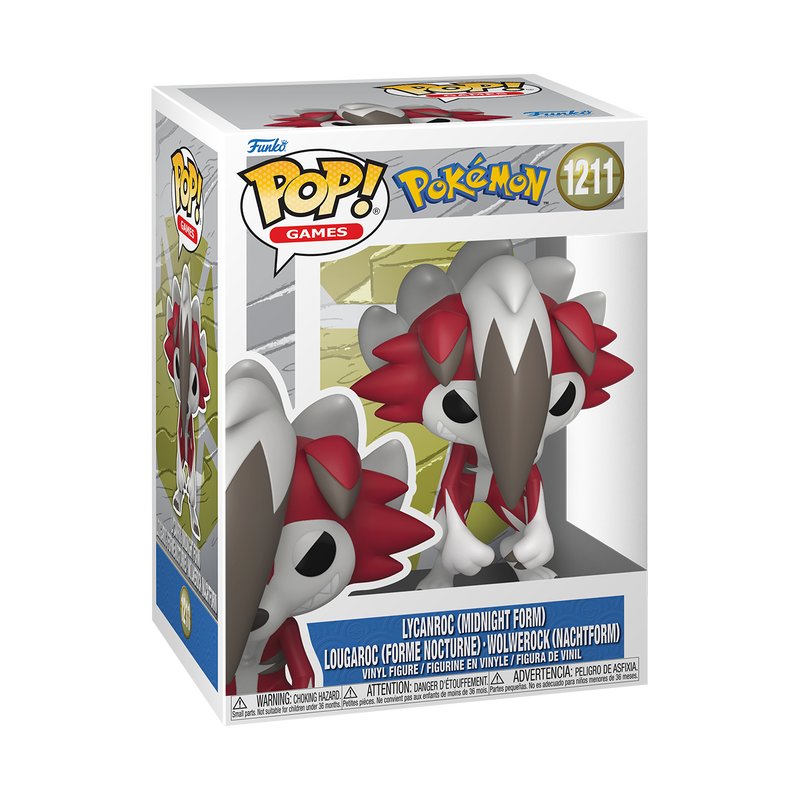 #1211 Lycanroc (Midnight Form)